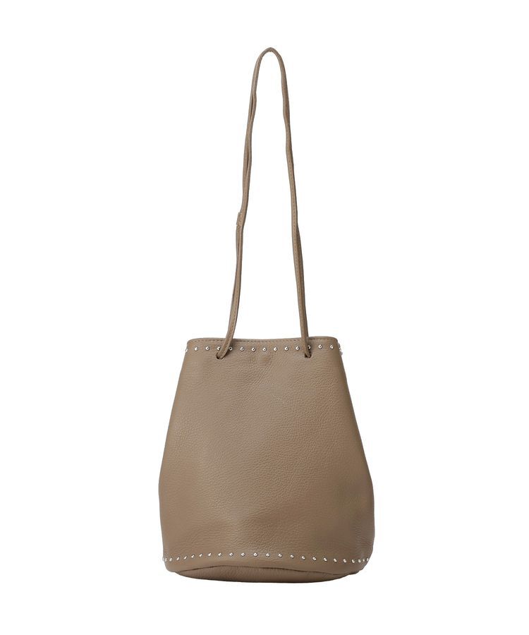 YECCA VECCA「【MILLELA FIRENZE】スタッズ巾着バッグ」|ハンドバッグ|