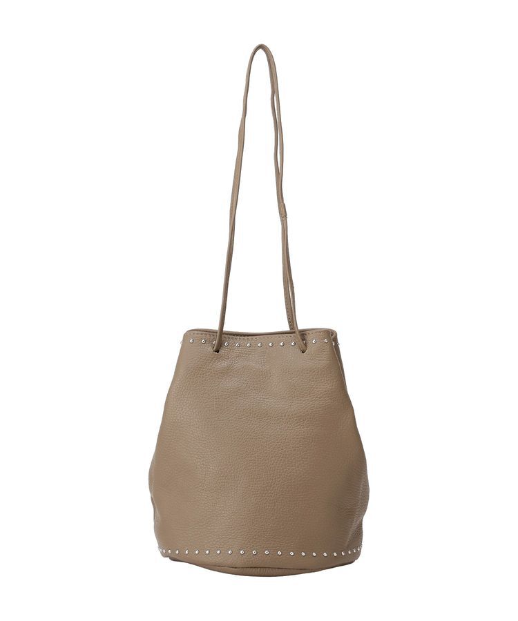 YECCA VECCA「【MILLELA FIRENZE】スタッズ巾着バッグ」|ハンドバッグ|