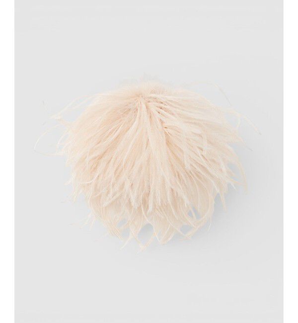 allureville「【INDRESS(インドレス)】OSTRICH FEATHER BROOCH」|ブローチ・コサージュ|