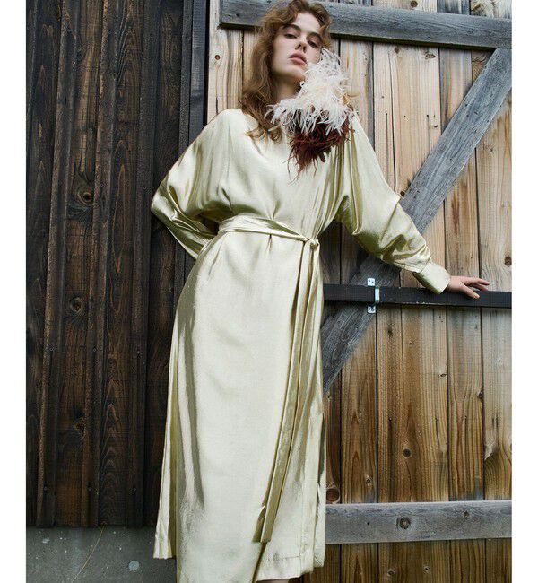 allureville「【INDRESS(インドレス)】OSTRICH FEATHER BROOCH」|ブローチ・コサージュ|