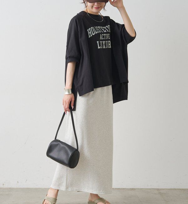 「USAコットンカレッジロゴTシャツ」|Tシャツ・カットソー|