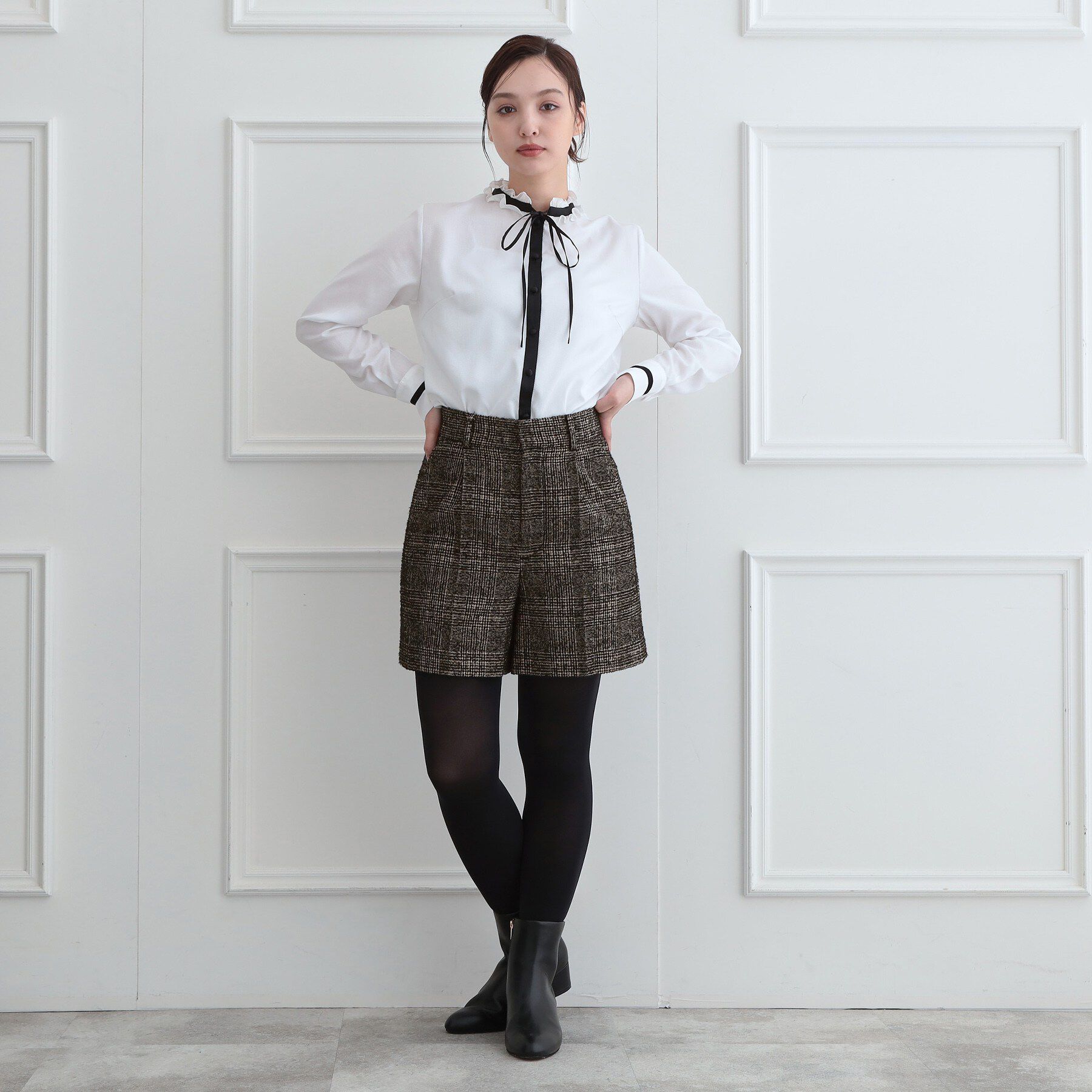 DRESSTERIOR「【セットアップ可】ループグレンチェックショートパンツ」|その他|