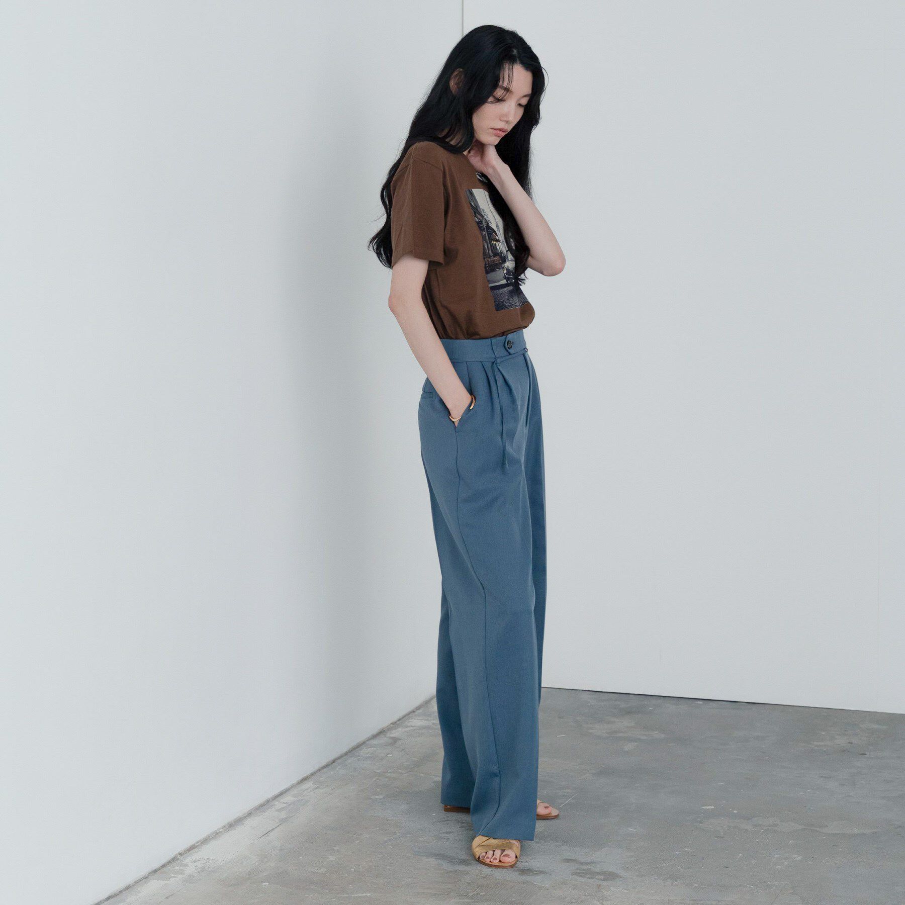 GALLEST「【セットアップ対応】ウーステッドライクスラックス」|その他|