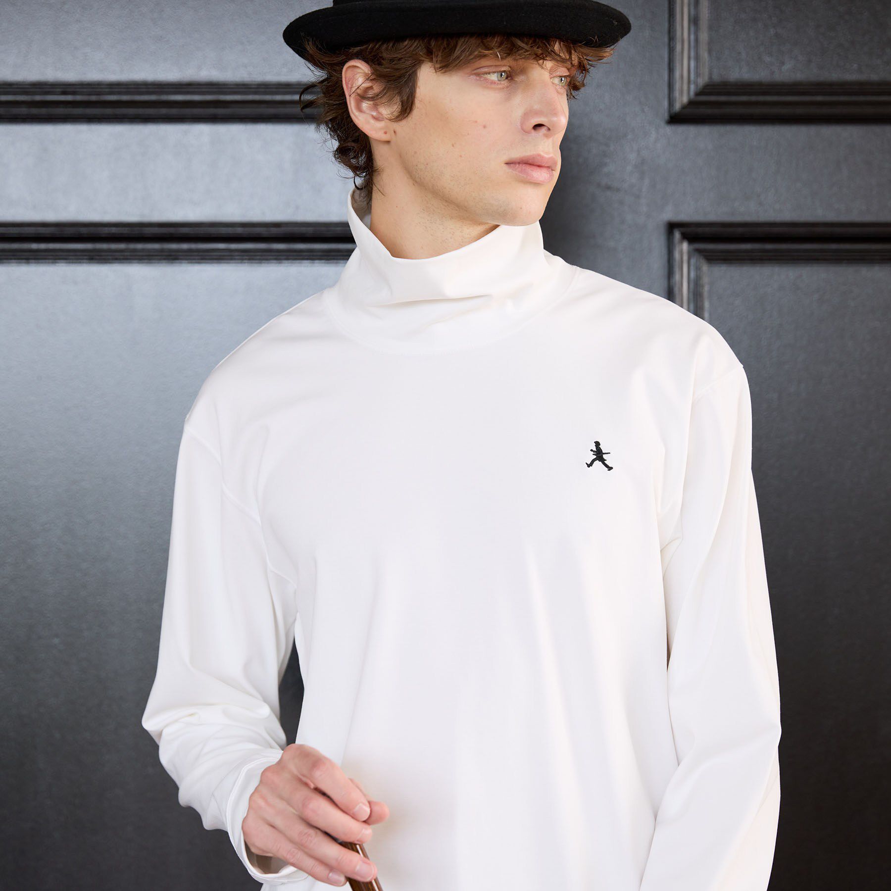 TAKEO KIKUCHI「【BOWLER HAT LABEL】オフタートル プルオーバージャージ」|Tシャツ・カットソー|