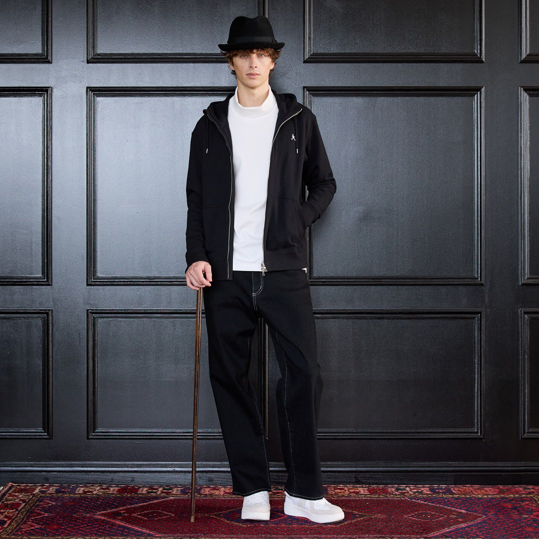 TAKEO KIKUCHI「【BOWLER HAT LABEL】ジップアップ スウェットパーカー」|パーカー|