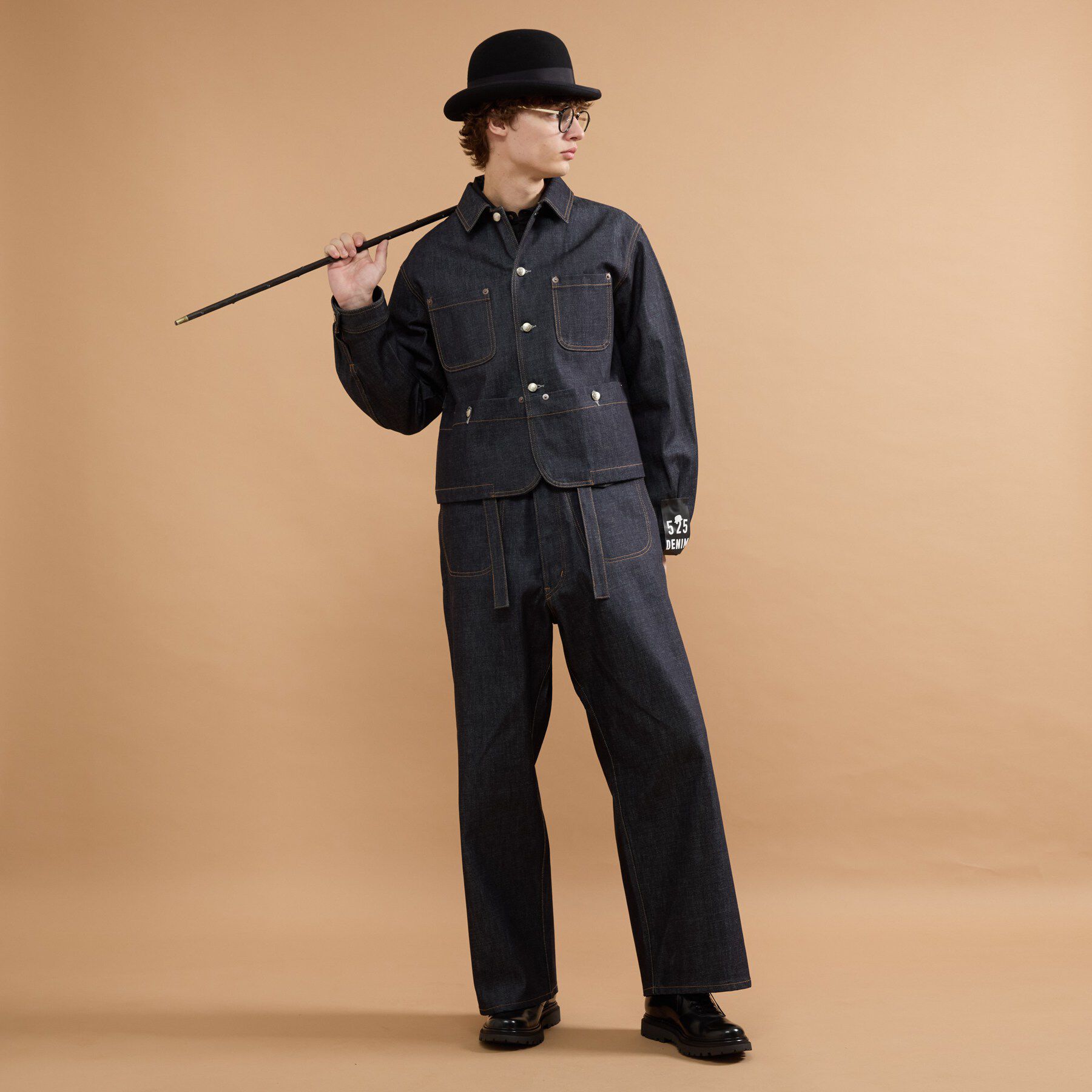 40CARATS&525「【525DENIM】14ozデニム カバーオール」|デニムジャケット|