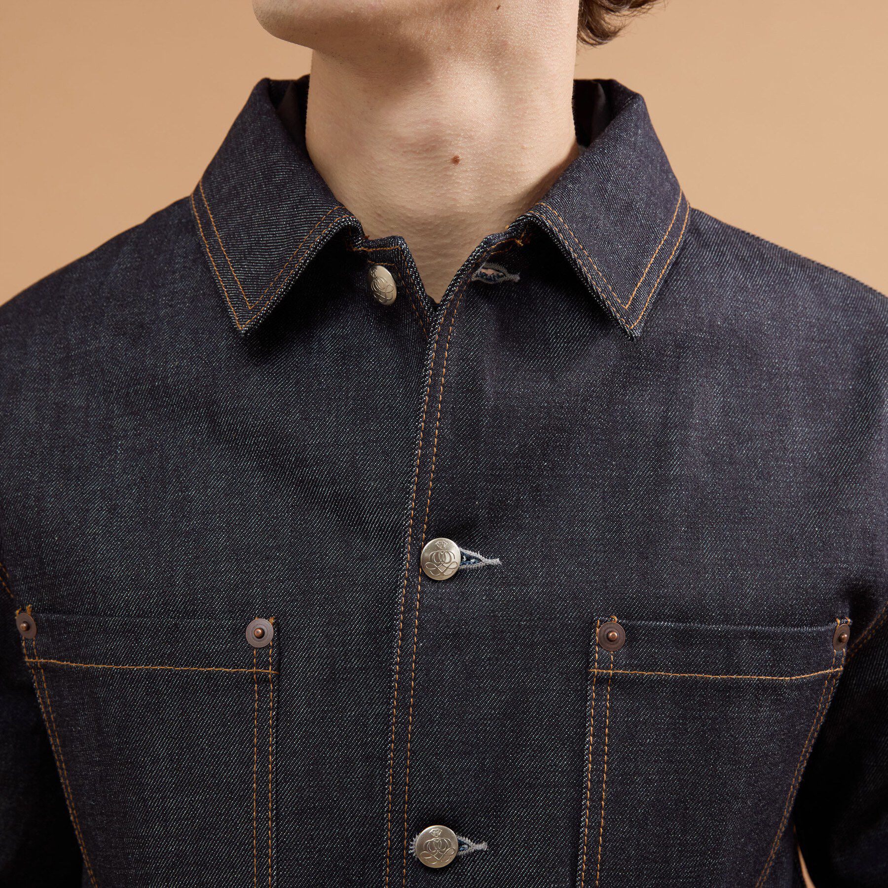 40CARATS&525「【525DENIM】14ozデニム カバーオール」|デニムジャケット|