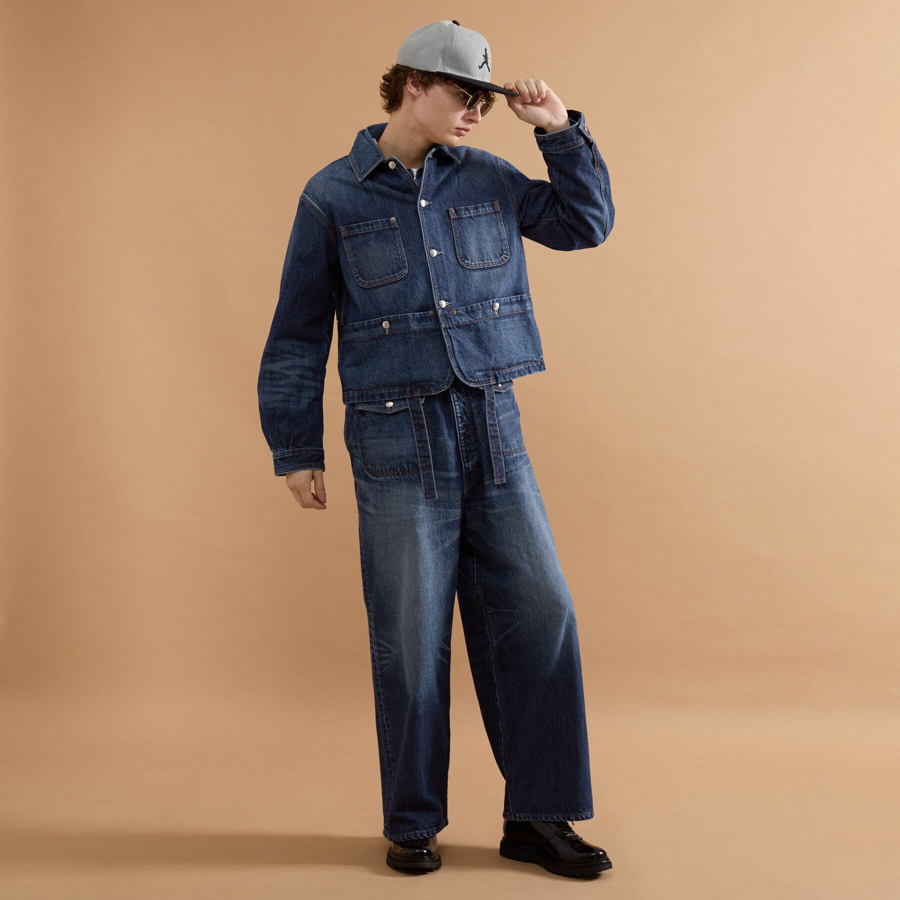 40CARATS&525「【525DENIM】14ozデニム カバーオール」|デニムジャケット|