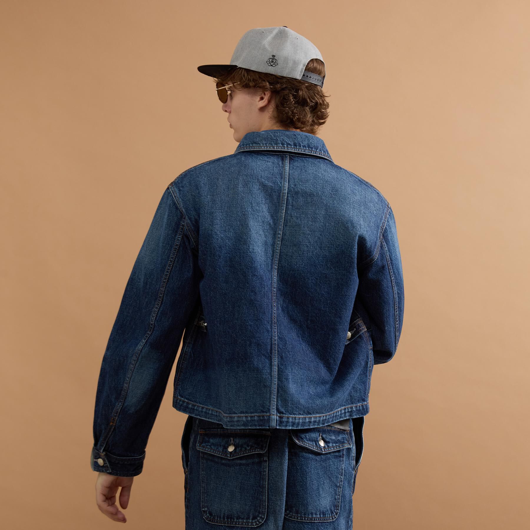 40CARATS&525「【525DENIM】14ozデニム カバーオール」|デニムジャケット|