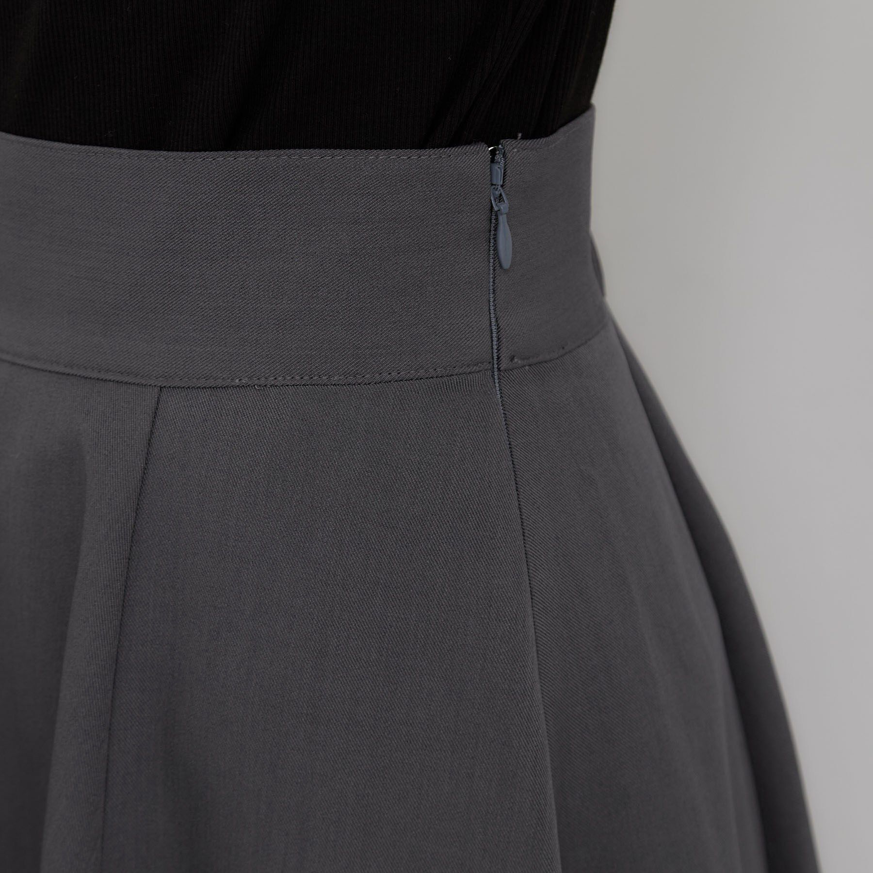 THE SHOP TK「動くたびに美しく揺れる ハイウエストフレアスカート」|スカート|