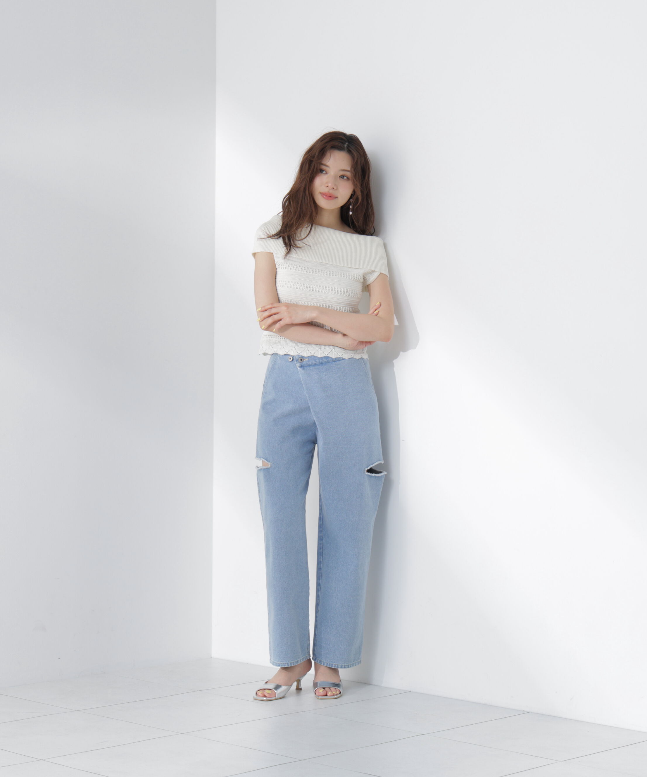 PROPORTION BODY DRESSING「＜EDIT COLOGNE＞サイドスリットデニムパンツ」|その他|