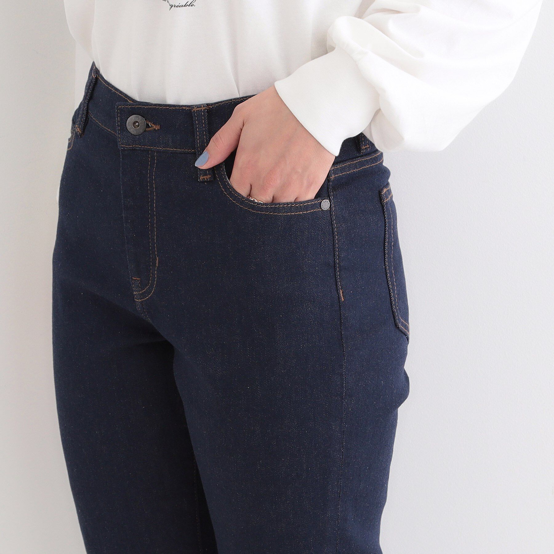 SHOO･LA･RUE「【SHOO・LA・RUE DENIM】毎日使いたくなる ストレッチデニムスキニーパンツ」|デニム|