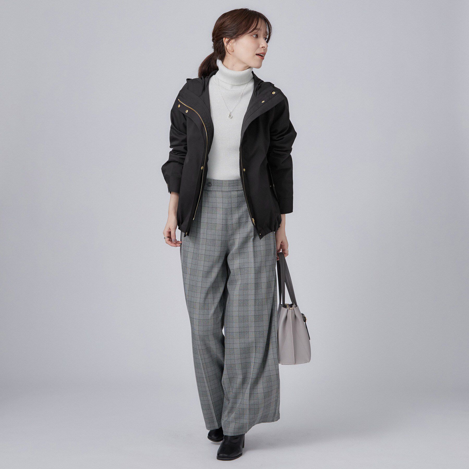SHOO･LA･RUE「【洗濯機可/撥水/マルチWAY】ファーライナー付き 毎日の欲張りマンパ」|ブルゾン・スタジャン|
