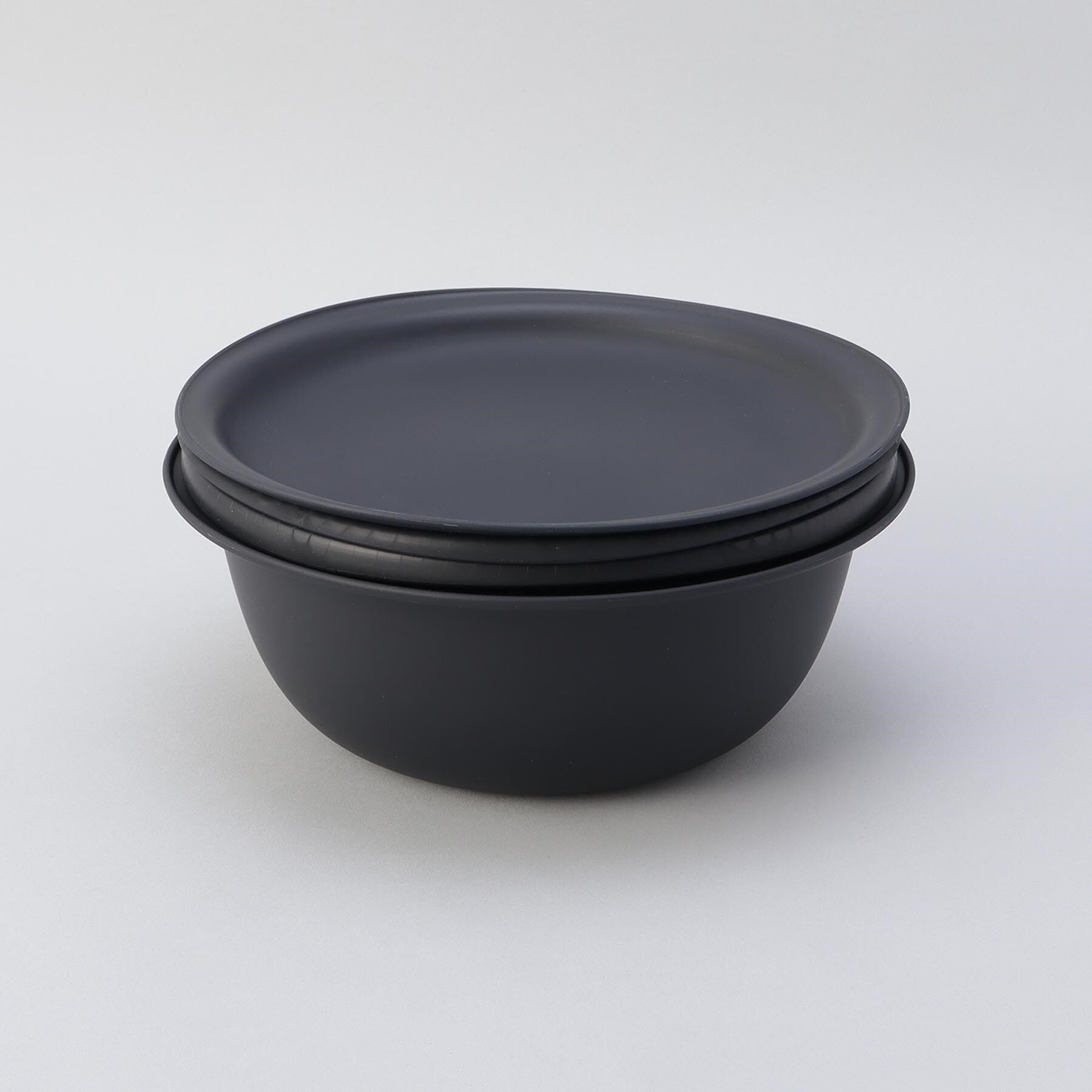 212 KITCHEN STORE「きほんの道具 ザルボウル４点セット 21cm DGY ＜marna  マーナ＞」|食器・キッチングッズ|