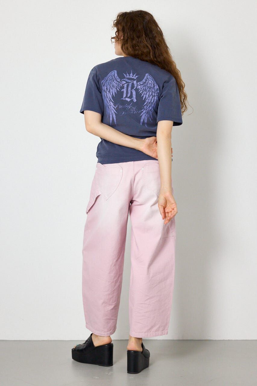 RODEO CROWNS「スパンリブピグメントTシャツ」|Tシャツ・カットソー|