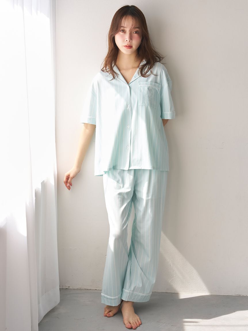 SNIDEL HOME「【ICEDFABRIC+R】パジャマシャツ」|ルームウェア|