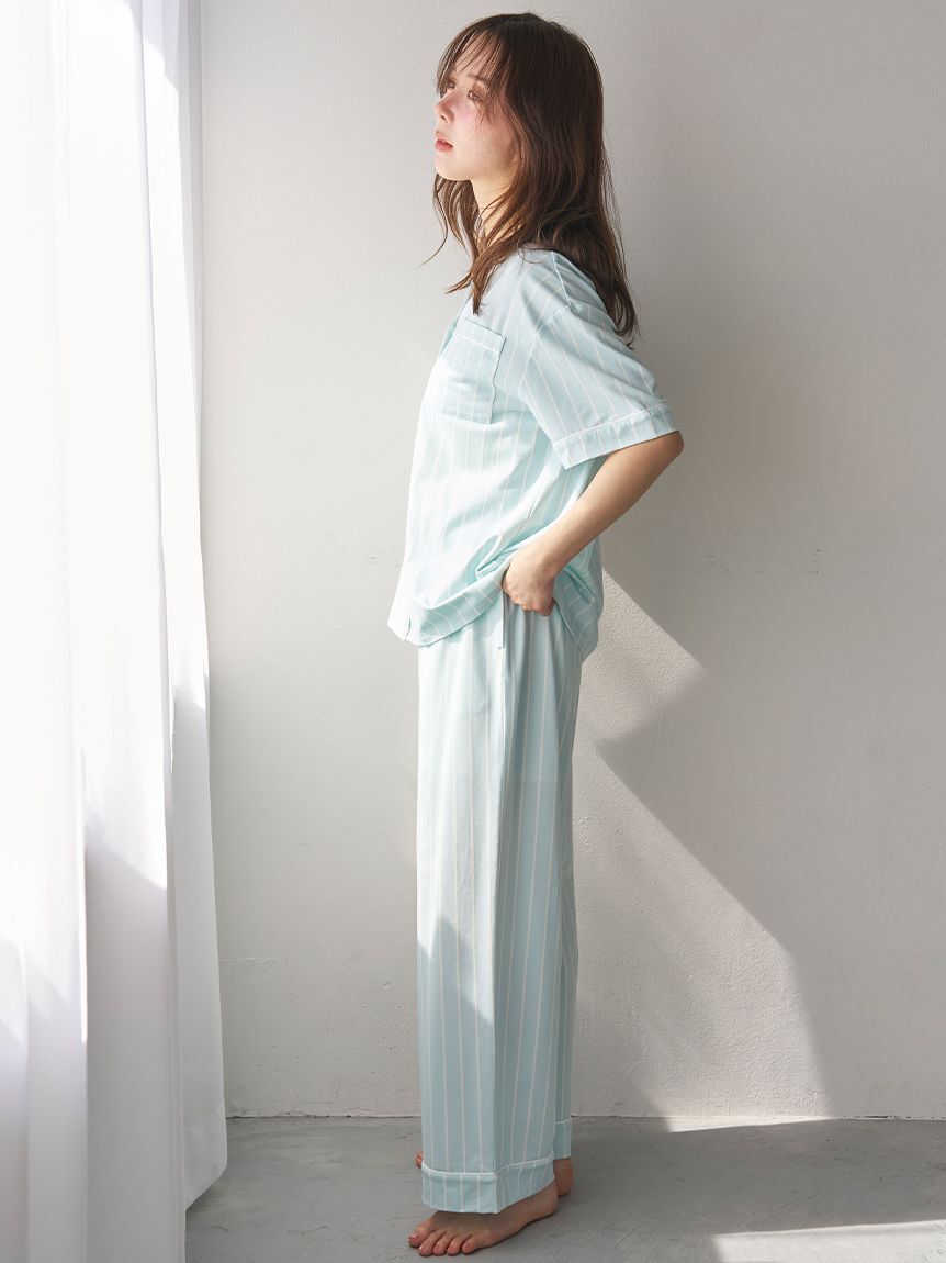 SNIDEL HOME「【ICEDFABRIC+R】パジャマシャツ」|ルームウェア|