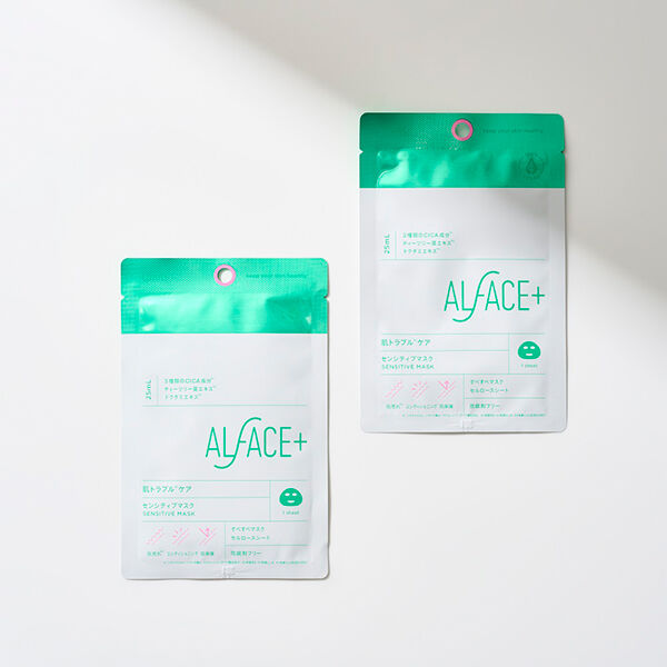 ALFACE＋（オルフェス）「ALFACE+(オルフェス) センシティブマスク すべすべマスク (25ml&times;1枚)」|フェイスマスク・パック|