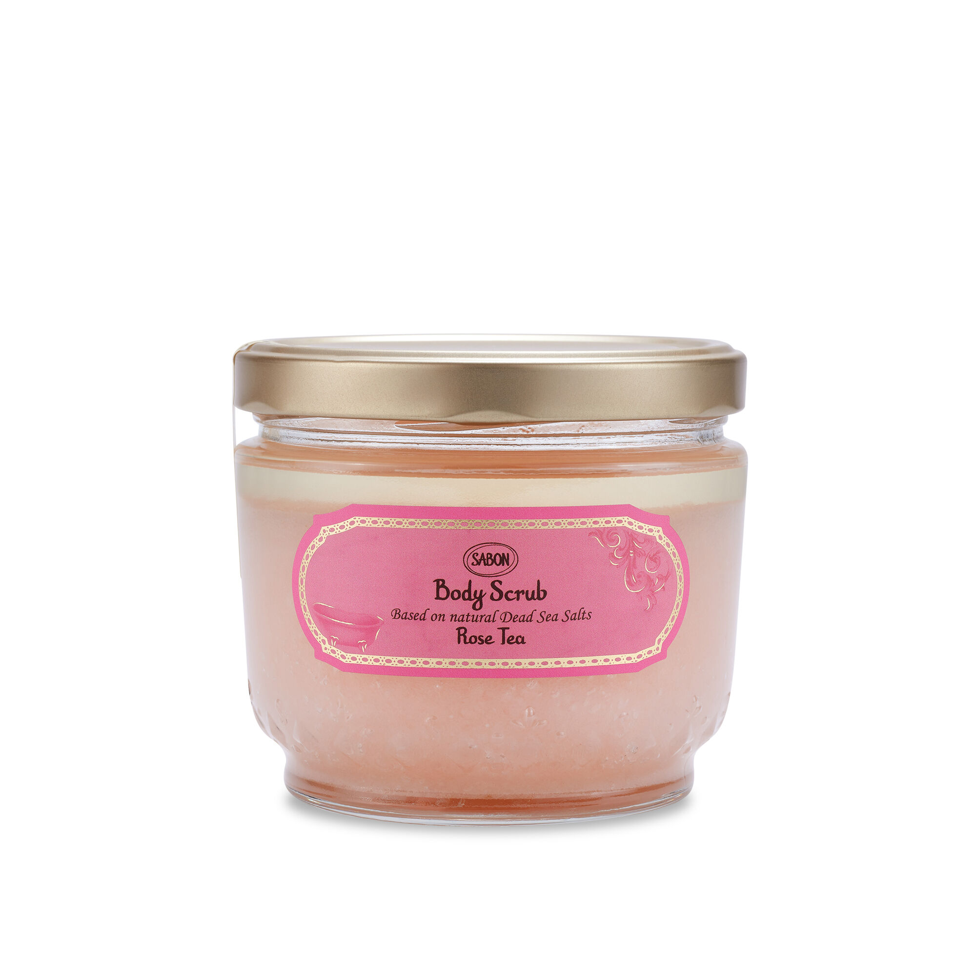 SABON「ﾎﾞﾃﾞｨｽｸﾗﾌﾞ L (600g）」|マッサージ・ボディスクラブ|ローズティー