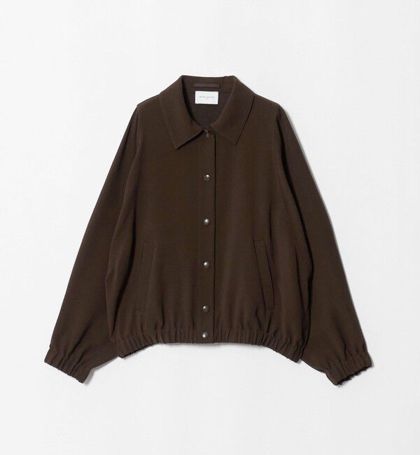 UNITED ARROWS「COMFY ブルゾン ‐ウォッシャブル 防汚 UVカット‐」|ブルゾン・スタジャン|DK.BROWN