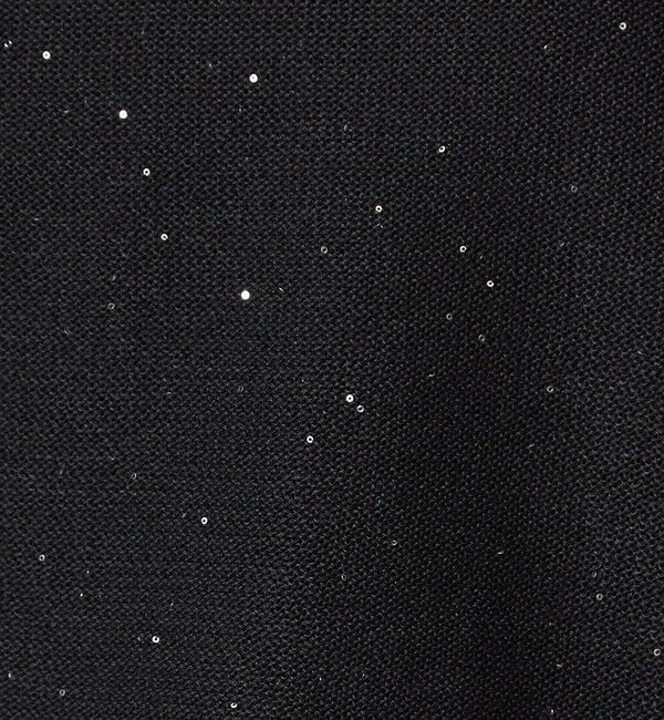 UNITED ARROWS green label relaxing「スパンコール ラメ ノースリーブ ニット」|ニット・セーター|