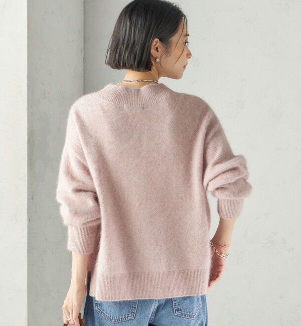 SHIPS for women「《予約》〈手洗い可能〉フォックス ラメ ハイネック ニット」|ニット・セーター|