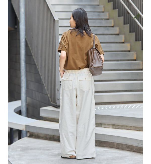 JOURNAL STANDARD「ピグメントロゴサークルヘム プルオーバー」|Tシャツ・カットソー|