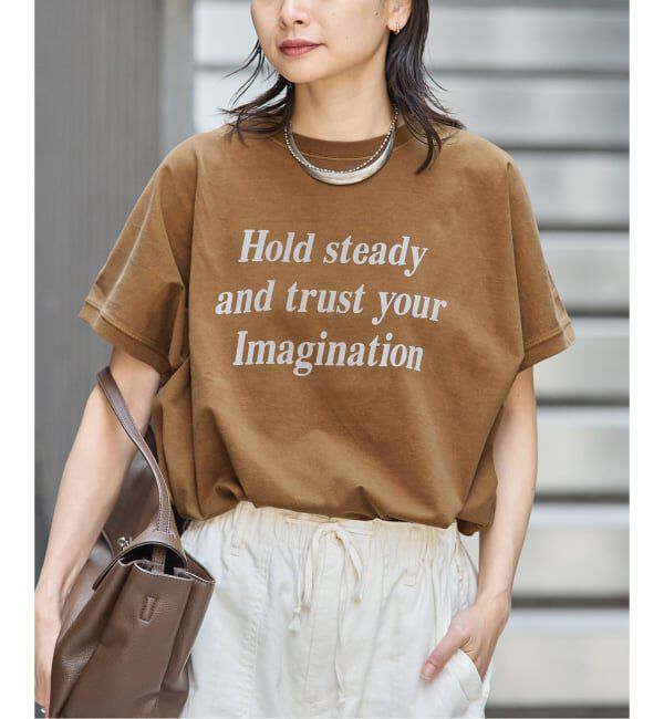 JOURNAL STANDARD「ピグメントロゴサークルヘム プルオーバー」|Tシャツ・カットソー|