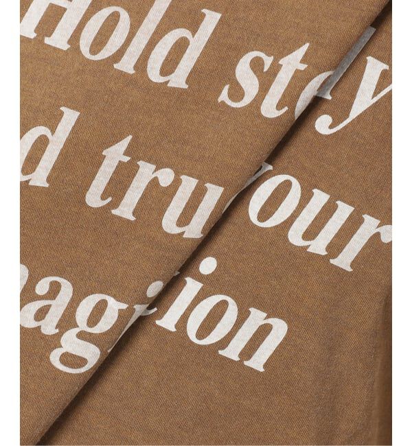 JOURNAL STANDARD「ピグメントロゴサークルヘム プルオーバー」|Tシャツ・カットソー|