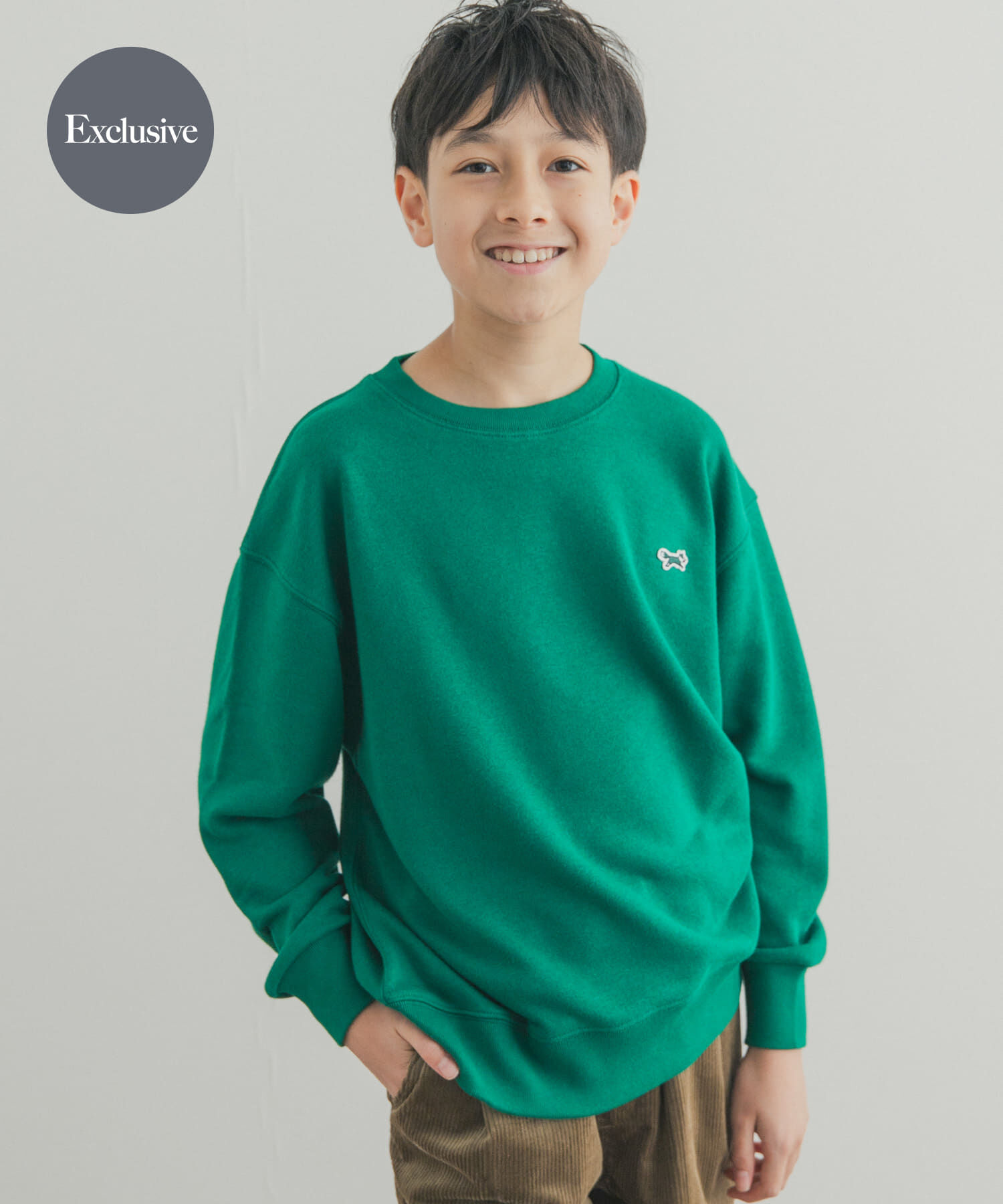 URBAN RESEARCH DOORS「『親子ﾘﾝｸ/150ｻｲｽﾞ』『別注』PENNEYS&times;DOORS THE FOX 裏毛ｸﾙｰﾈｯｸｽ 」|その他|グリーン