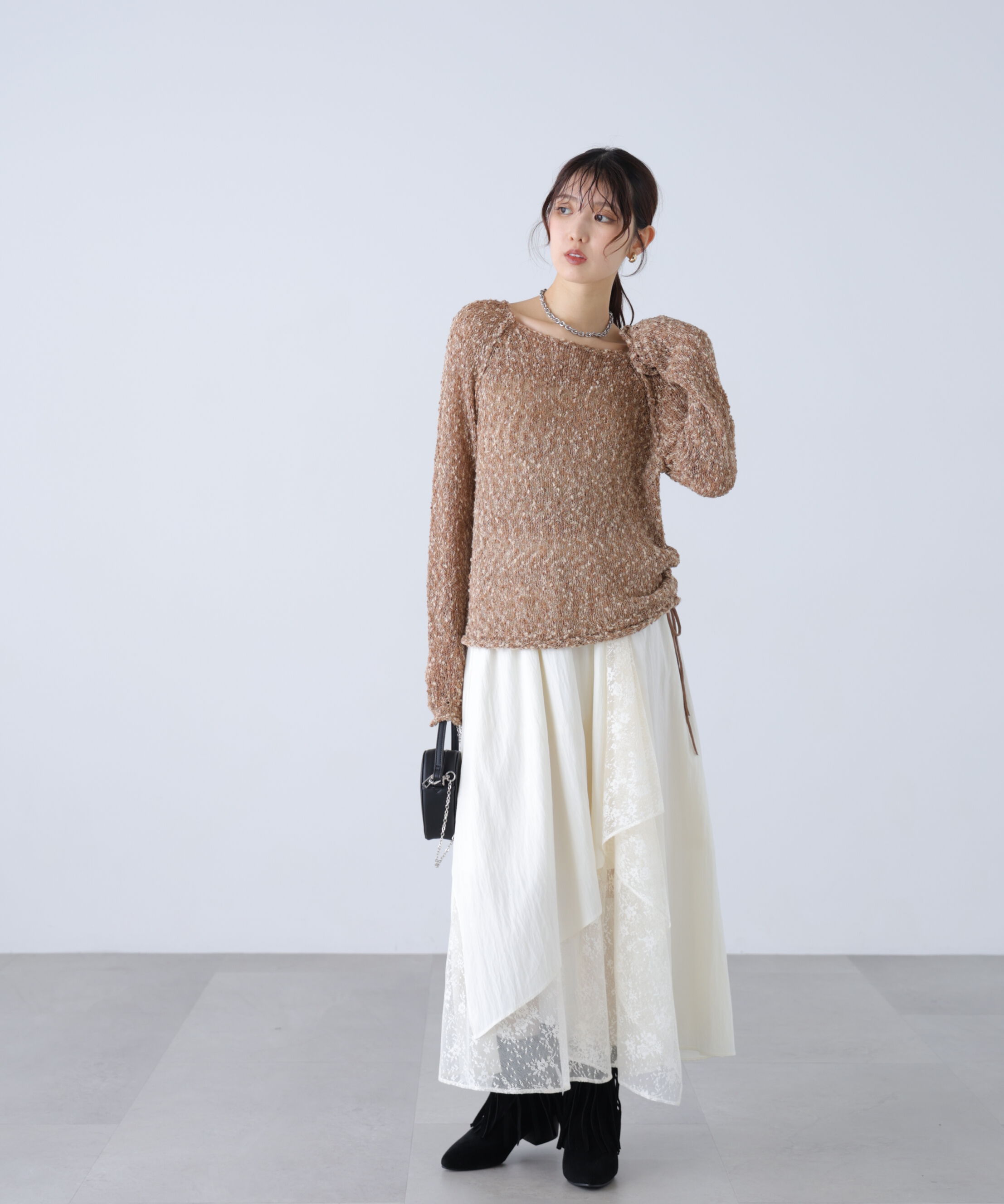  「ブークレシアーローゲージニット」|ニット・セーター|