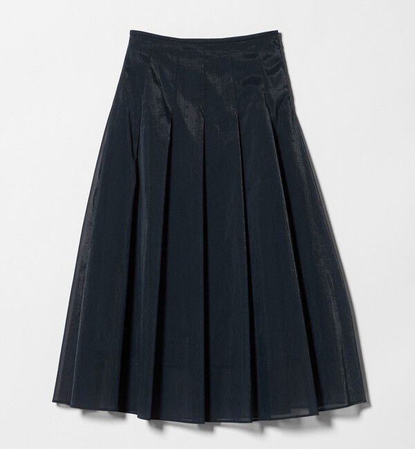 UNITED ARROWS「LINEAESSE シアー スカート ‐ウォッシャブル‐」|スカート|