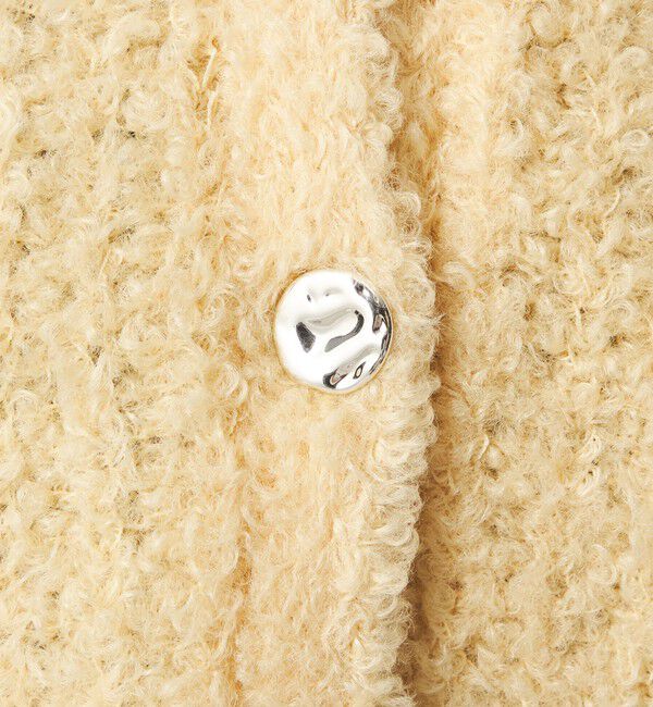 UNITED ARROWS green label relaxing「＜GLR_MINE＞フェザー ニット カーディガン」|カーディガン|