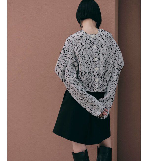 EMMEL REFINES「＜EMMEL REFINES＞EM タックインスリーブ 2WAY ニット」|ニット・セーター|