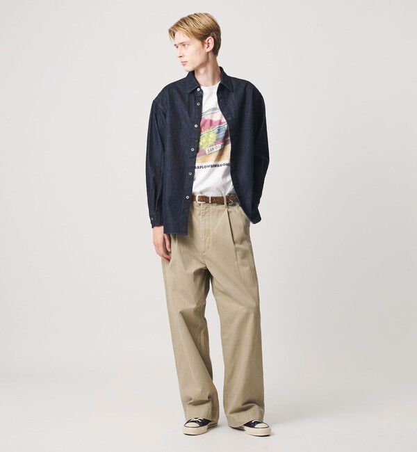 BEAUTY&YOUTH UNITED ARROWS「ライト ハイツイスト デニム オーバー シャツ」|シャツ・ブラウス|