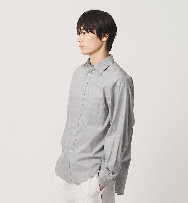 NICE WEATHER「＜NICE WEATHER＞ミニチェック シャツ」|シャツ・ブラウス|