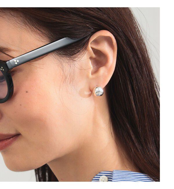Demi-Luxe BEAMS 「シルバー ミニボール ピアス」|その他|SILVER