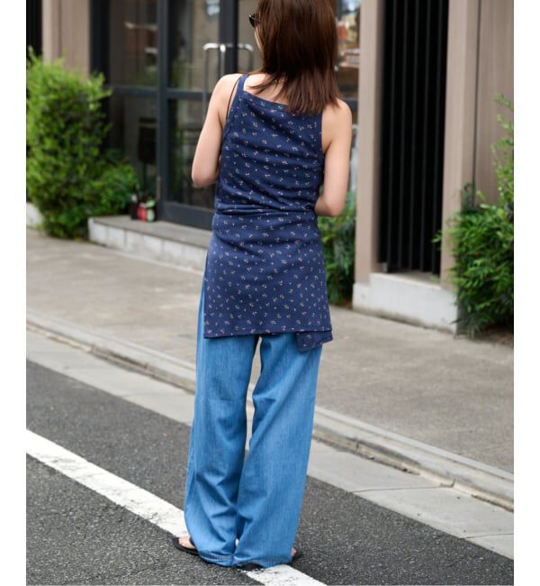 OUTDOOR PRODUCTS Usual Things「フラワーアイレットリブキャミソール」|キャミソール|