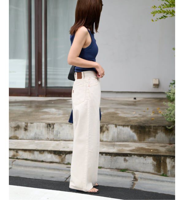 OUTDOOR PRODUCTS Usual Things「フラワーアイレットリブキャミソール」|キャミソール|