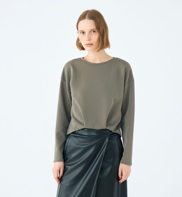 Ballsey「エラスティックジャージー タックショートプルオーバー」|Tシャツ・カットソー|