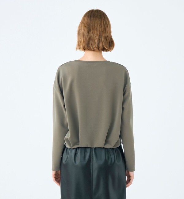 Ballsey「エラスティックジャージー タックショートプルオーバー」|Tシャツ・カットソー|