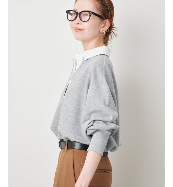 SLOBE IENA「《予約》裏毛ラガープルオーバー」|Tシャツ・カットソー|