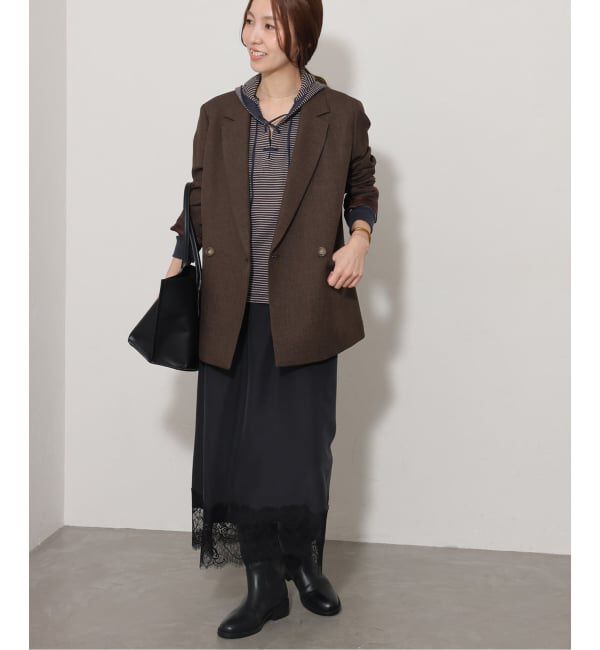 JOURNAL STANDARD relume「別注【MILLER/ミラー】 レースアップフードプルオーバー」|Tシャツ・カットソー|