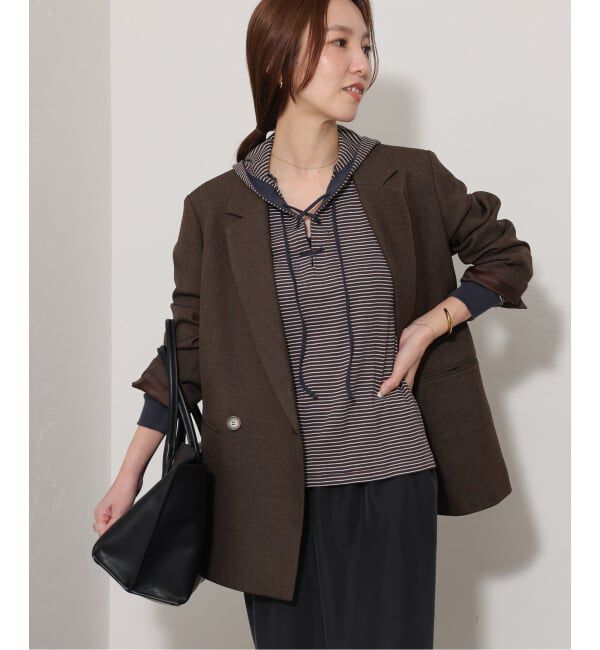 JOURNAL STANDARD relume「別注【MILLER/ミラー】 レースアップフードプルオーバー」|Tシャツ・カットソー|