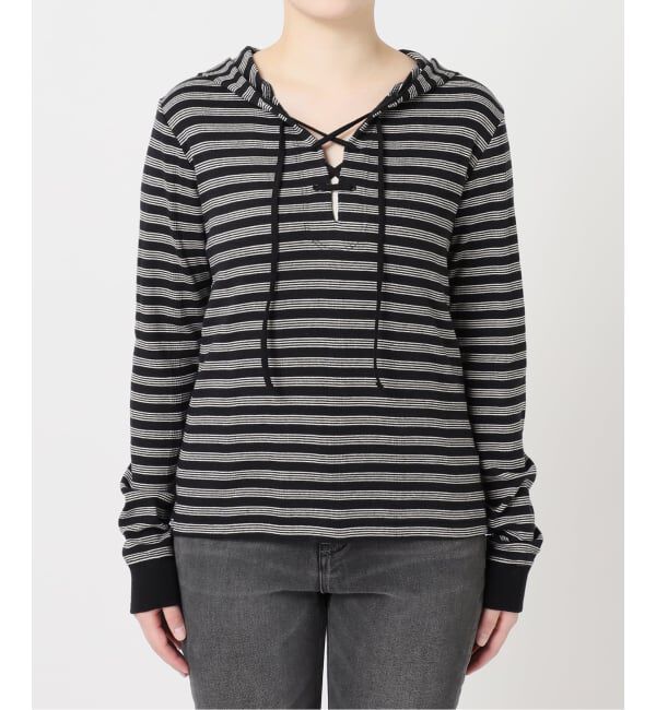 JOURNAL STANDARD relume「別注【MILLER/ミラー】 レースアップフードプルオーバー」|Tシャツ・カットソー|