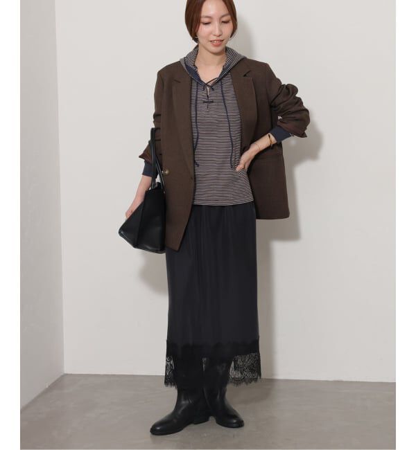JOURNAL STANDARD relume「別注【MILLER/ミラー】 レースアップフードプルオーバー」|Tシャツ・カットソー|
