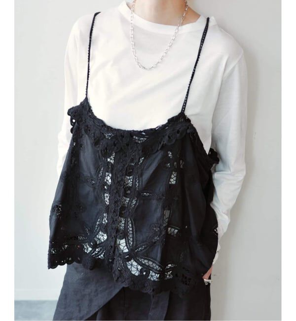 journal standard luxe「《追加予約》バテンレース キャミブラウス」|シャツ・ブラウス|