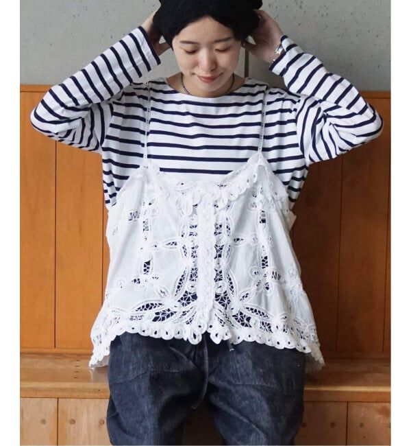 journal standard luxe「《追加予約》バテンレース キャミブラウス」|シャツ・ブラウス|