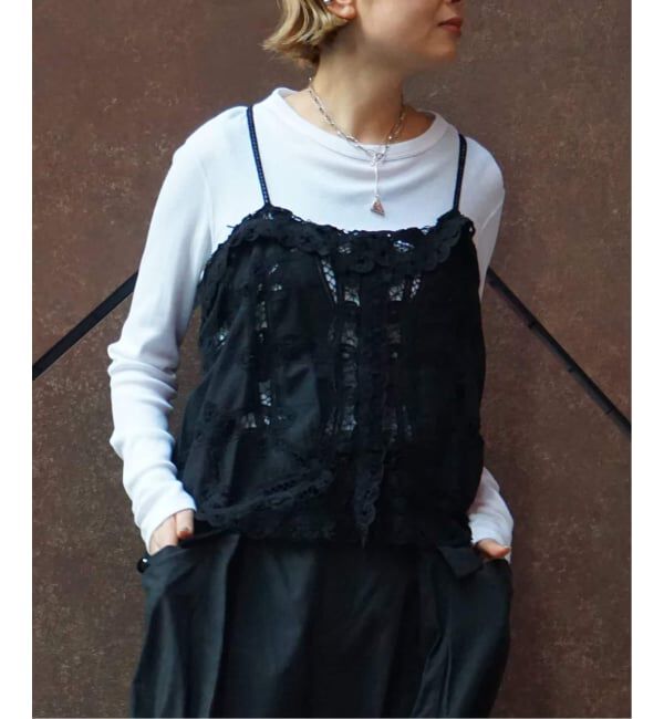 journal standard luxe「《追加予約》バテンレース キャミブラウス」|シャツ・ブラウス|