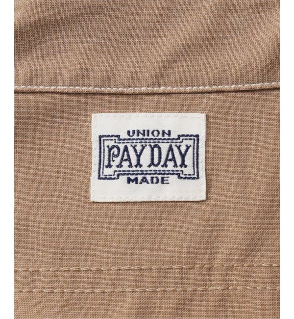FRAMeWORK「PAYDAY/ペイデイ 別注ハーフスリーブコンチョボタンシャツ」|シャツ・ブラウス|